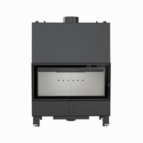 Kratki Wasserführender Kamineinsatz Lucy 20 kW Ø 200 schwarz Hausheizung Kamin – Bild 10