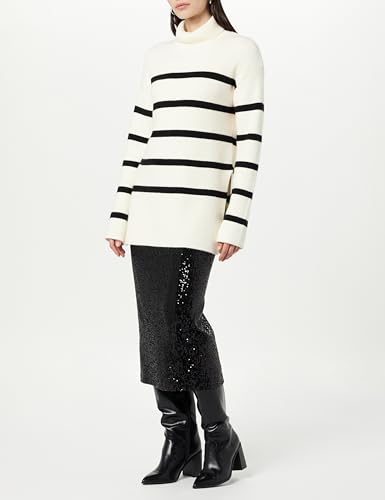 Image of The Drop Women's Camilla Drop Shoulder Turtleneck