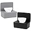 LICHENGTAI Feuchttuch Box Mit Deckel - Weiße Aufbewahrungsbox Für Home & Office