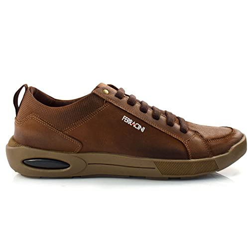 Tênis Ferracini Pulse Masculino, Chocolate, 41