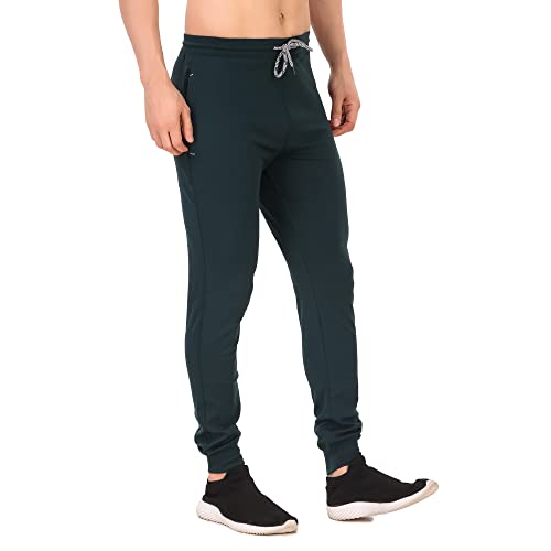 Image of NEXSTEP Men's Regular Fit Track Pants with Zipper Pockets