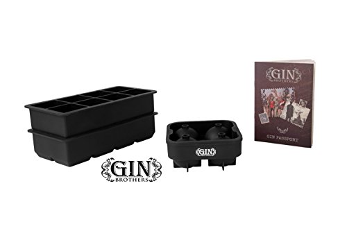 XXL ijsblokjesvorm (set van 2) voor 8 ijsblokjes (5 x 5 cm) in een set met XXL ijsblokjesvorm voor 4 ijsballen (4,5 cm… - Image 3