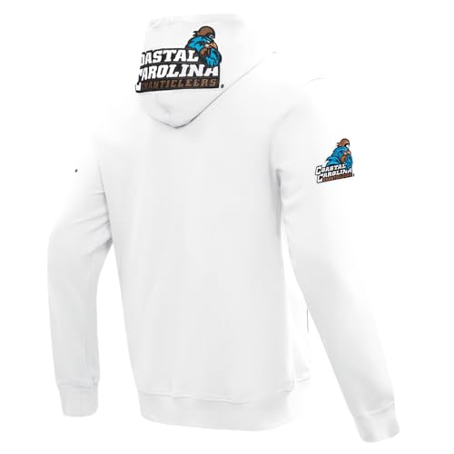 Image of Pro Standard Mens College Classic Chenille Cotton Double Knit Full Zip Hoodie