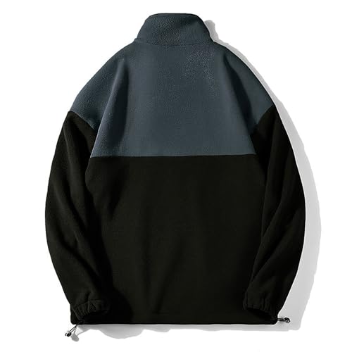 Mens Full Zip Fleece Jacket Lightweight Cozy Warm Jacket Outdoor Hiking Coat 2023 Fashion Thermal Windbreaker Jackets3