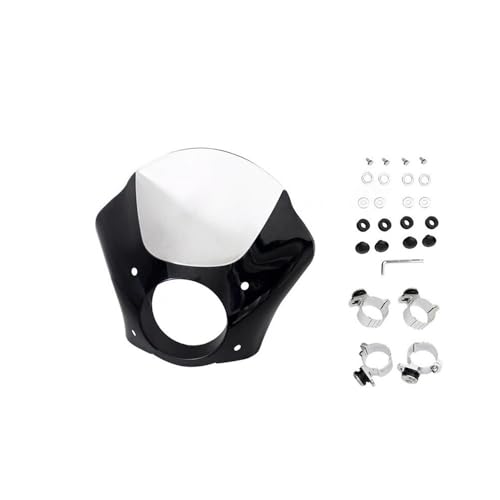 Pare-brise Gauntlet de finition supérieure pour custom FLD FXD