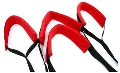 Madaenmj Sex Swing, Heavy Duty Indoor Swing Met Stalen Driehoek Frame En Veer Voor Fetish Sex Bondage Unisex - Afbeelding 6