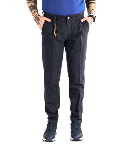 Chino Yes Zee Bleu le pantalon stretch ultra confortable