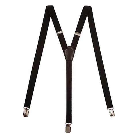 Olata Skinny Y-Shape Adjustable Braces in Black Cover