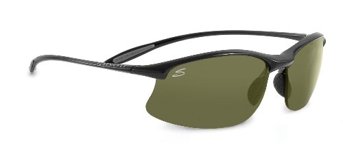 Preisvergleich Produktbild Serengeti Eyewear Sonnenbrille Maestrale, Shiny Black, M / L, 7712