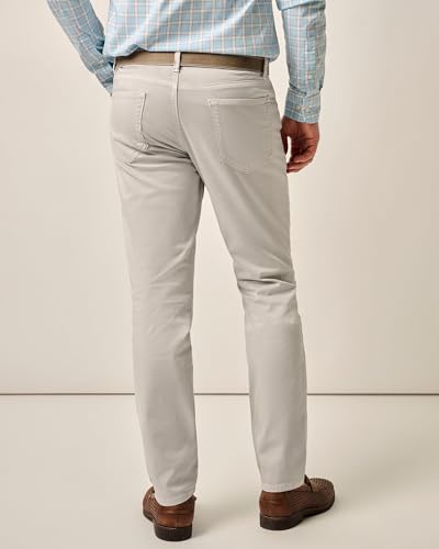 johnnie-O Carmel Sateen 5-Pocket Pants Chrome / 38/324