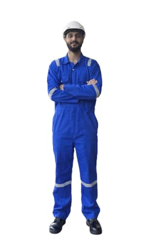 Image of HABIL Industrial Workwear /Coverall /Boiler Suit, 100% Cotton, 200 GSM