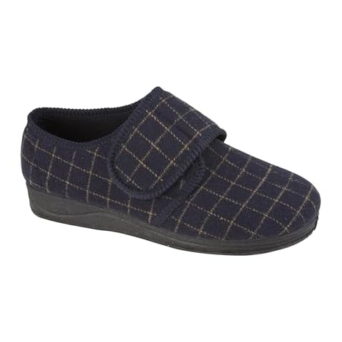 Jo & Joe Men's Extra Wide Fit Slippers Cover