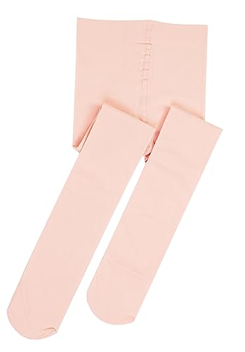 DIPUG Ballet Tights for Girls - Thick Soft Footed Dance Tights for Toddlers and Kids