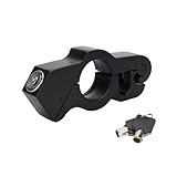 Motorrad Für Motorrad Versicherung Roller Handschellen Motorrad Hebelschloss Fahrrad Scheibenschlos(Black)