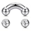 00g(10mm), Wearable Length 16mm, Ball Size: 14mm
