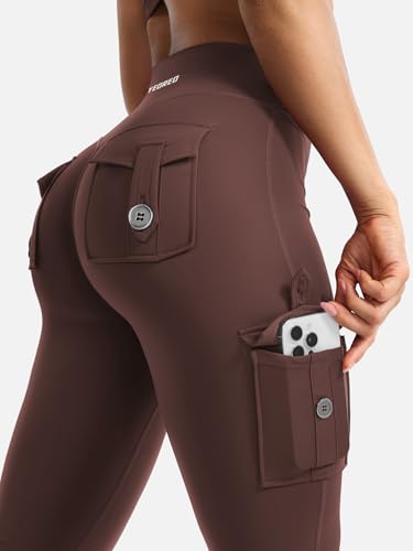 Image of YEOREO CoreFlex Women Workout Flare Leggings