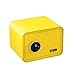 Produktbild OLYMPIA Go Safe 100 Tresor Design Safe Möbeltresor Wandsafe Wandtresor Fingerprint, Farbe:Zitronengelb