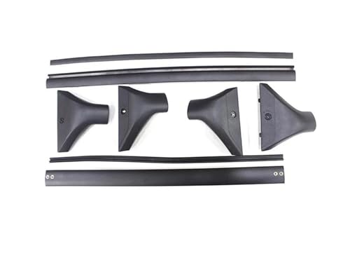 Barres de toit Nissan X-Trail Rogue T33 2021-2024 transversales en aluminium noir