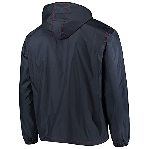 Dunbrooke Legacy New England Patriots, Full‐Zip Jacket Men’s Hooded Midweight Wind & Water Resistant Outerwear, navy, 6XL by Dunbrooke - Image 4