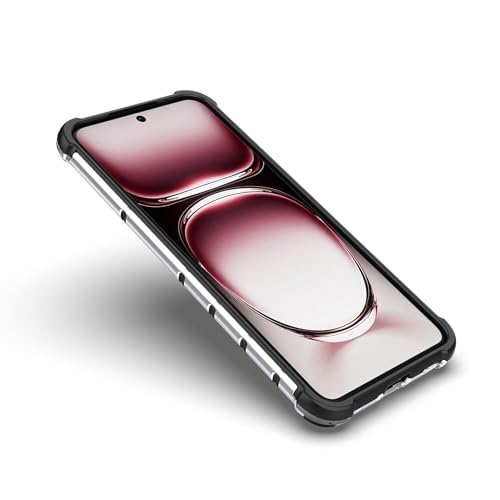 Image of Glasgow Back Case Cover Designed for [ Oppo Reno 12 Pro 5G / Reno12 Pro 5G ] (Stylish Look | Shock Proof) - Black