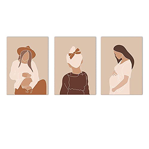 Toile peinture moderne Hanpmy triptyque 40x60cm de haute qualité