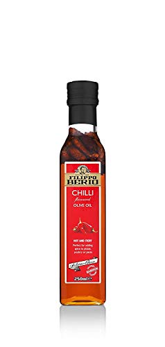 Filippo Berio Chilli Flavoured Olive Oil - 250ml - Pack of 2