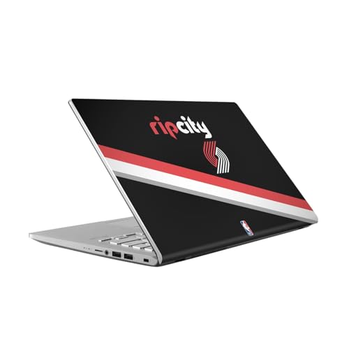 Autocollant vinyle Portland Trail Blazers skin ASUS Vivobook 14 X409FA noir