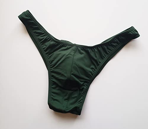 Amber Competition Bikinis NPC,IFBB,WBFF Men's Bodybuilding Posing Trunks/Posing Fitness Suit - Army Green Color2