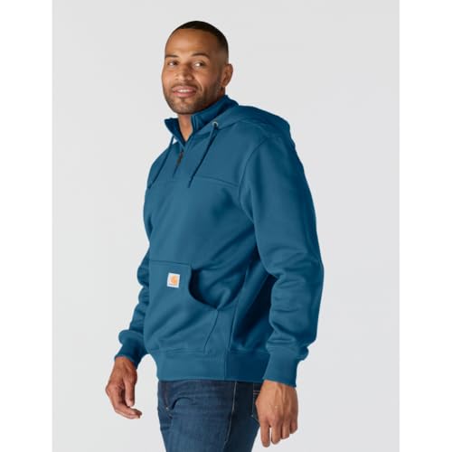 Image of Carhartt Men's Big & Tall Rain Defender Paxton Heavyweight Hooded Sweatshirt