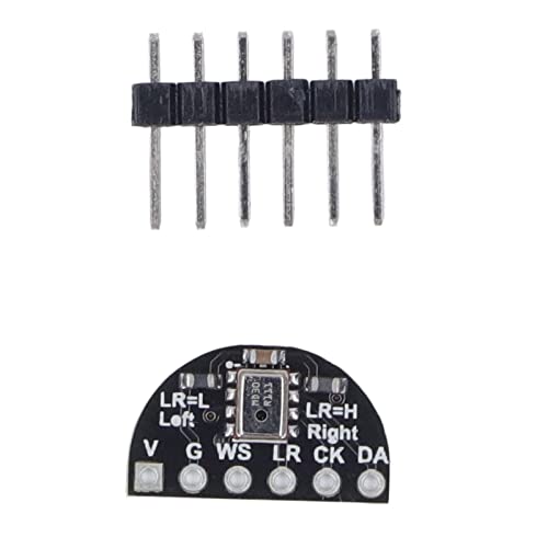 Pwshymi Mic Modules Component, I2S Interface Omnidirectional 2 Sets Microphone Module Accessory For Diy #TOP4