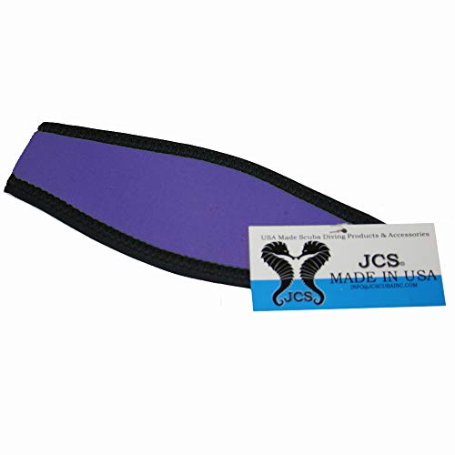 JCS Neoprene Mask Strap Cover, Purple