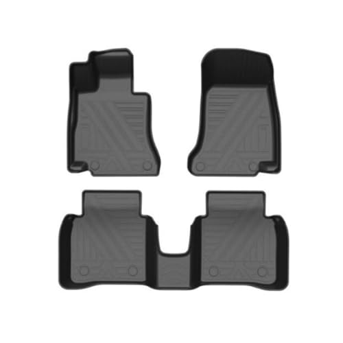 Tapis de sol de luxe Mercedes Classe E 2021-2022 protection intégrale en cuir