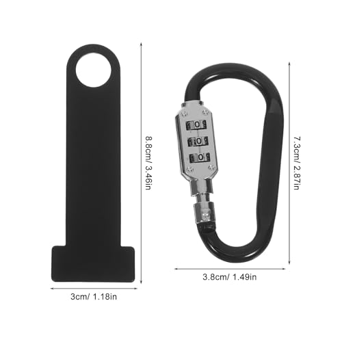 Candado para casco de moto portátil para paradas en ciudad 2