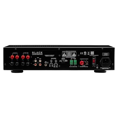 OSD Black 300W Subwoofer Amplifier, 4-ohm Stable, Class AB - Auto-Sensing - BK-SAM300