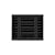 BUILDMART - 10x8 Modern AC Vent Cover - Decorative Black Aluminum Air Vent - Standard Linear Slot Diffuser - Heating and Cooling Register Grille for Ceiling, Walls & Floors - Texas Buildmart