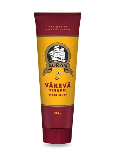 Miniatura 4 de Auran Mostaza (paquete de 10)  Elige cualquier paquete de 10 de mostaza finlandesa de muchos sabores