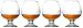 Epure Milano Collection Glass Drinkware Set (Brandy (13.25 oz))