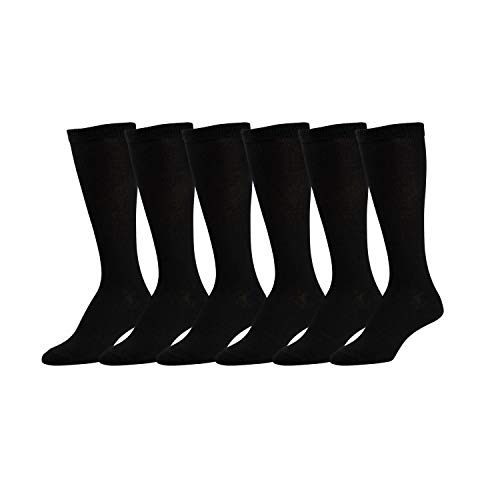 Girls Colored Knee High Socks, Casual, School Uniform, Travel