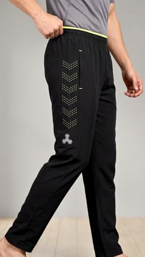 Image of Prince Sports Men's Chevron Pattern Track Pant | Sports, Gym & Casual Wear Lower for Men