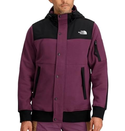The North Face Men's Highrail Fleece Lined Full Zip Hooded Jacket