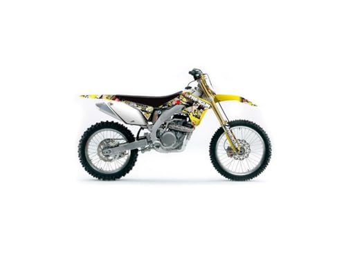Kit déco Suzuki 125 RM Freegun pour rénover des plastiques rayés