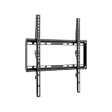 goobay 49730 Support Mural TV pour écrans et téléviseurs de 32 - 55 Pouces (81-140 cm) - Fixation Murale TV avec Une capacité de Charge Max. de 35 kg accroche Television Mural VESA 400 x 400 Noir