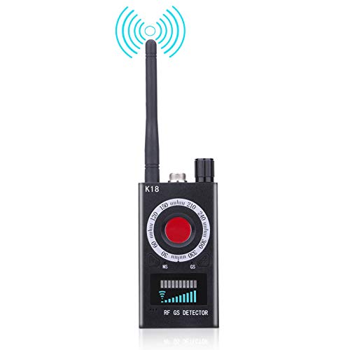 Vogvigo anti espía detector cámara espía,Cámara detector de errores,Detector de señal RF para GPS Tracker,Ineterceptor inalámbrico de audio oculto cámara en casa en la oficina Negociación de negocios Cover
