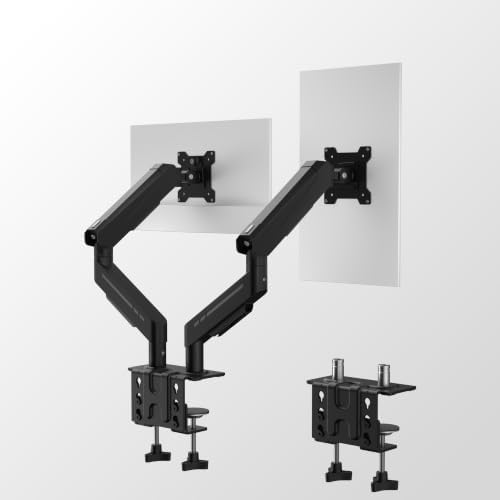 THEARK Dual Monitor Stand for Desk - Dual Monitor Mount for 17-32...