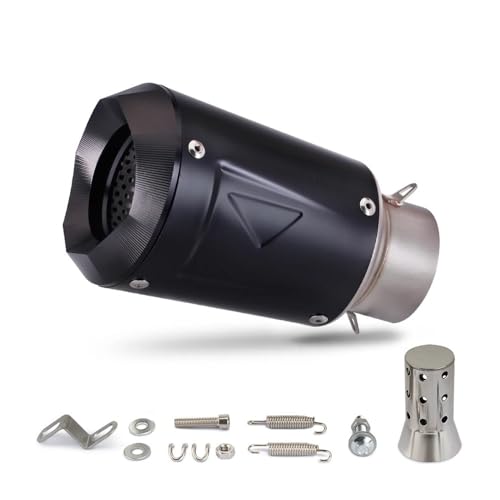 Silencieux échappement moto universel 60 mm résolvant les fuites de gaz