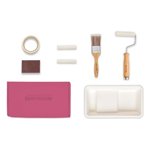 Rust-Oleum Ready to Roll - Eco Paint Kit (Small) - Chalky Furniture Paint Sweet Pinks