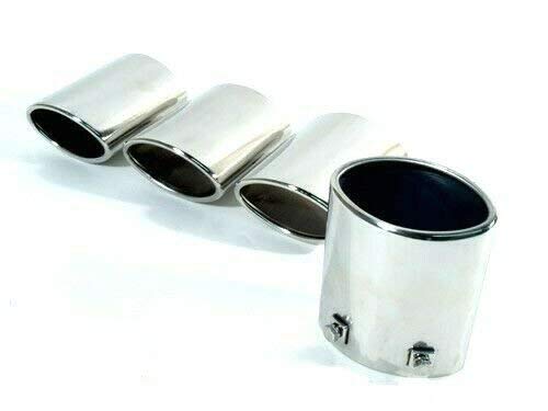 C5 Corvette Stainless Steel Exhaust Extensions Tips 1997-2000
