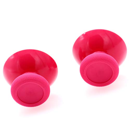 Image of Deal4GO 2 Pack OEM Replacement Thumbsticks Concave Analog for Xbox one Controller PS4 Joysticks Thumb Sticks (Pink)