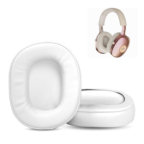 XRHTONG ANC Ohrpolster Ersatz+Kopfbügel kompatibel mit House of Marley Positive Vibration XL ANC Wireless Kopfhörern Ohrpolster Kissen (Protein-Leder/Memory-Schaum)