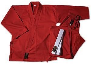 ProForce Gladiator 7.5oz Karate Gi / Uniform - Red - Size 5